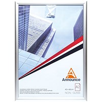 Announce Snap Frame, A2, Silver