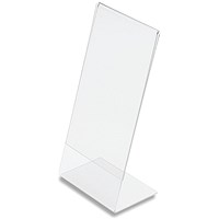 Announce by 5 Star Slanted Sign Holder 1/3 A4/DL Portrait