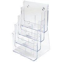 Announce by 5 Star 4 Tier Literature Holder A4 Portrait