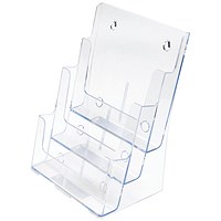 Announce by 5 Star 3 Tier Literature Holder A4 Portrait
