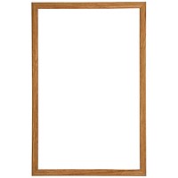 Announce 15mm Snap Frame A6 with Mitred Corners Oak Frame