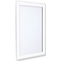 Announce 25mm Snap Frame A2 with Mitred Corners White Frame