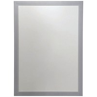 Announce Magnetic Stripes Solo Frame, A3, Silver, Pack of 10