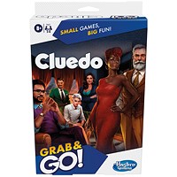 Hasbro Cluedo Grab and Go Portable Mystery Game