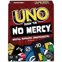 Mattel Uno Show Em No Mercy Card Game