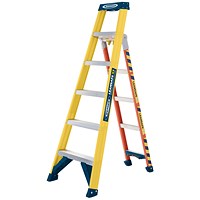 Werner Leansafe X3 3-in-1 Combination Ladder Fibreglass 75071