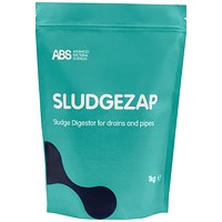 Advanced Bacterial Sciences Sludgezap Digest Septic Tanks/Sinks Powder, 1kg Advanced Bacterial Sciences Sludgezap Digest Septic Tanks/Sinks Powder, 1kg