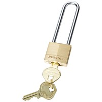 Master Lock 30mm Solid Brass Padlock 64mm Shackle