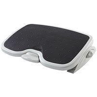 Kensington SmartFit Solemate Plus Height Adjustable Footrest, Black/Grey