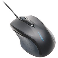 Kensington Pro Fit Full Size Right Handed Mouse, Wired, Black