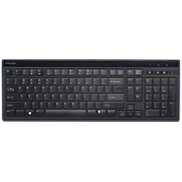 Kensington Advance Fit Slim Keyboard, Wired, Black