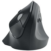 Kensington Pro Fit Ergo Vertical Mouse, Wireless, Black