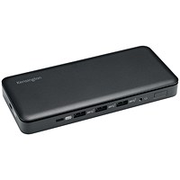 Kensington Triple Video Driverless Docking Station, 85W Power Delivery, Black