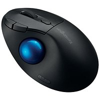 Kensington Pro Fit Ergo TB450 Trackball, Wireless, Black