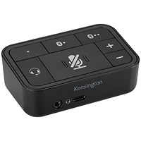Kensington Universal 3-in-1 Pro Audio Headset Switch Black K83300WW
