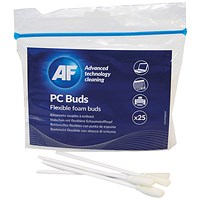 AF Flexible Foam Buds for PC Cleaning 130mm (Pack of 25)