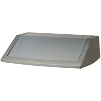 Addis 60 Litre Flip Top Bin Lid, Grey