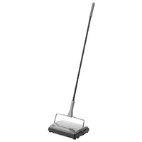 Addis Multi Surface Floor Sweeper Metallic (Large capacity bin for collecting dirt and dust) 515801