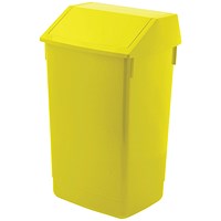 Addis Fliptop Bin 60 Litre Yellow