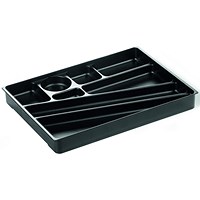 Durable Idealbox Desk Drawer Organiser, 8 Compartments, Black