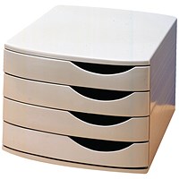 Jalema 4 Drawer Set, Grey