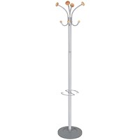 Alba Vienna Coat Stand - Silver