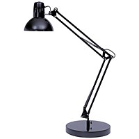Alba Black Architect Desk Lamp