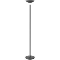 Alba Slim LED Floor Lamp Round Head 3000 Lumens 30W Black