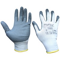 Ansell Hyflex Foam Gloves, Medium, Pack of 12