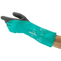 Ansell Alphatec 58-735 Gloves, Large, Pack of 6 Ansell Alphatec 58-735 Gloves, Large, Pack of 6
