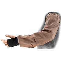 Ansell Safe-Knit 59-416 Welding Sleeve with Thumb Hole, 26", Pack of 12