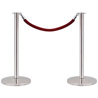Stewart Superior Economy Rope Stand and Base Chrome