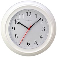 Acctim Wycombe Wall Clock White