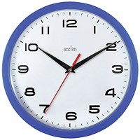 Acctim Aylesbury Wall Clock Blue