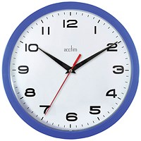 Acctim Aylesbury Wall Clock Blue Acctim Aylesbury Wall Clock Blue