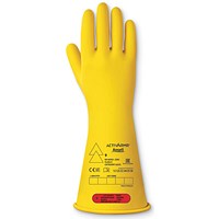 Ansell Low Voltage Electrical Insulating Class 0 14” Gloves, Yellow, XL Ansell Low Voltage Electrical Insulating Class 0 14” Gloves, Yellow, XL