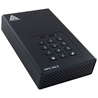 Apricorn Aegis Padlock DT 256-Bit AES-XTS Encryption External Hard Drive, 6TB