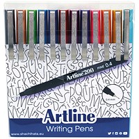 Artline EK200 Writing Pen Fashion Assorted (Pack of 12)