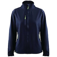 Arco Responsible Women's Navy Softshell Jacket 10