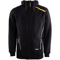 Trojan Men's Hoodie, Black, 2XL