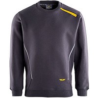 Trojan Men's Sweatshirt, Grey, Medium