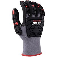 Arco General Handling Impact Gloves, Grey & Black, Size 8 Medium