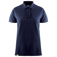 Arco Responsible Women's Navy Polo Shirt 16