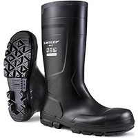 Dunlop Work-It S5 Safety Wellington Boots, Black, 11