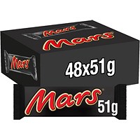 Mars Chocolate Bar, Pack of 48