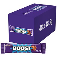 Cadbury Boost Chocolate Bar, Pack of 48 Cadbury Boost Chocolate Bar, Pack of 48