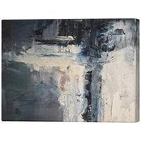 The Line of Black Canvas Print, 508x812mm