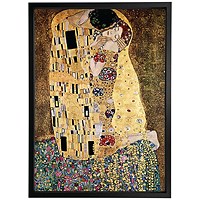 Klimt The Kiss Framed Print, A2 406x609mm
