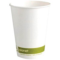 Planet 8oz Single Wall Cups (Pack of 50)