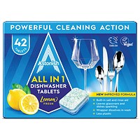 Astonish All in 1 Dishwasher Tablets Pack of 42